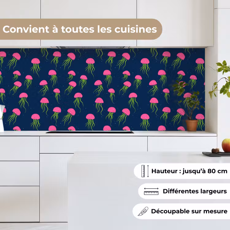 Fond de hotte - Méduse - Mer profonde - Néon — 4