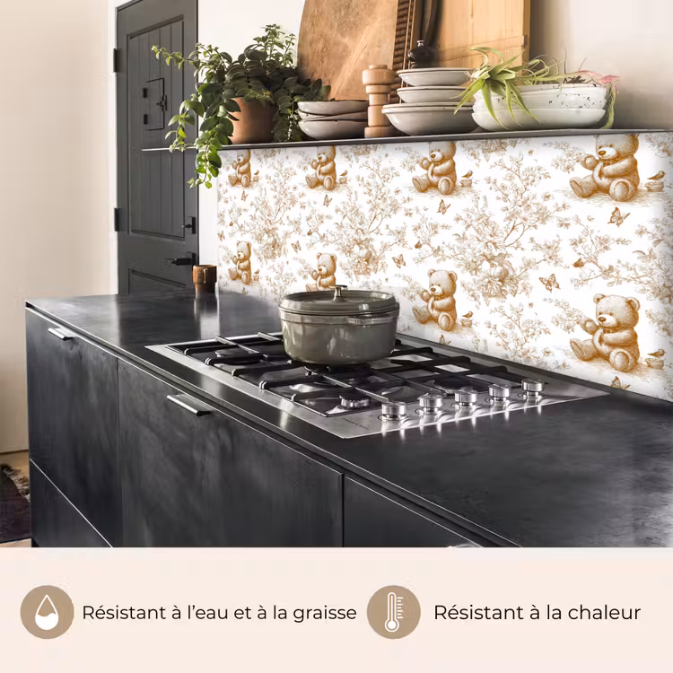 Fond de hotte - Ours - Intemporel - Marron — 3