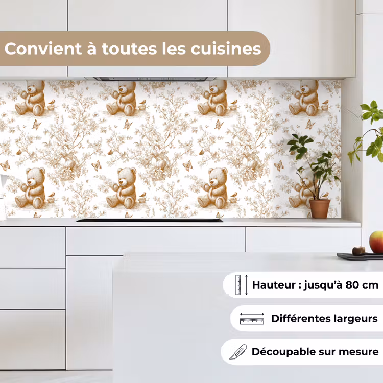 Fond de hotte - Ours - Intemporel - Marron — 4