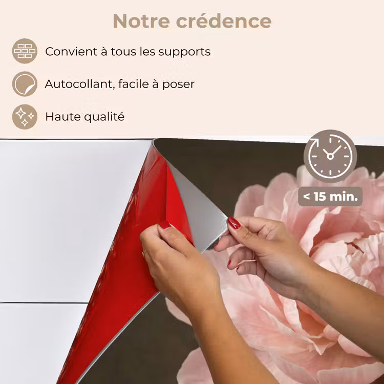 Fond de hotte - Visage - Rose - Rose — 4