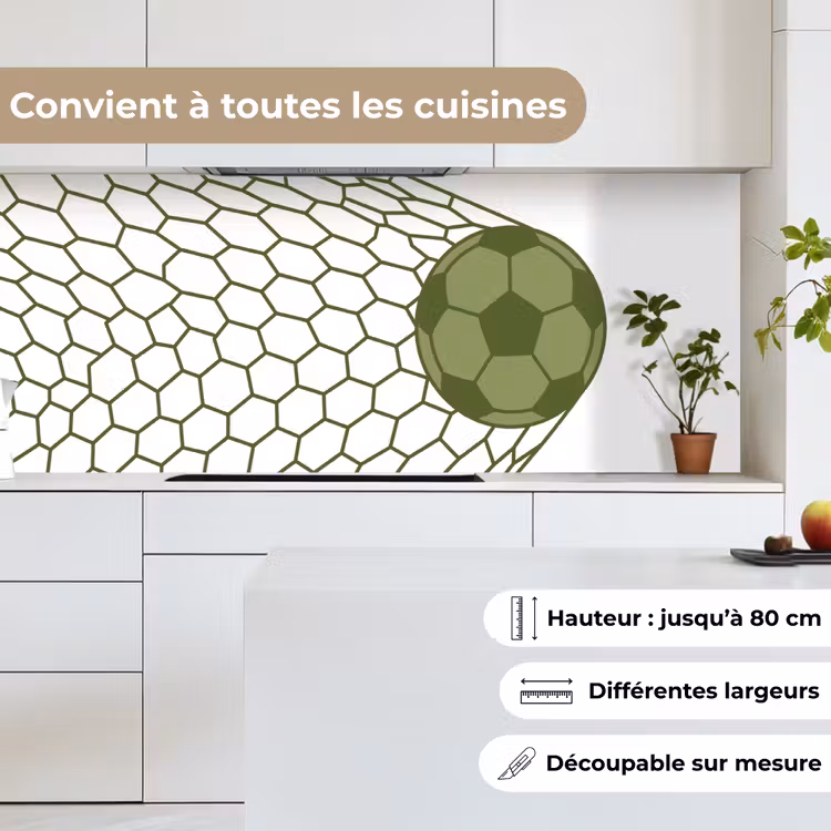 Fond de hotte - Football - But - Sport - Vert — 4