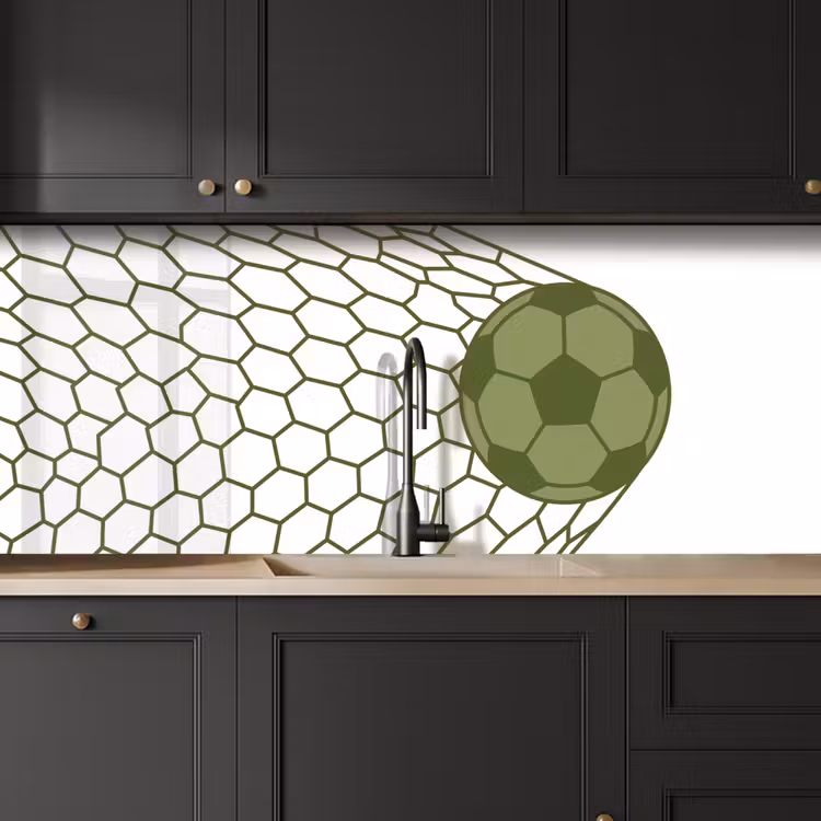 Fond de hotte - Football - But - Sport - Vert — 6