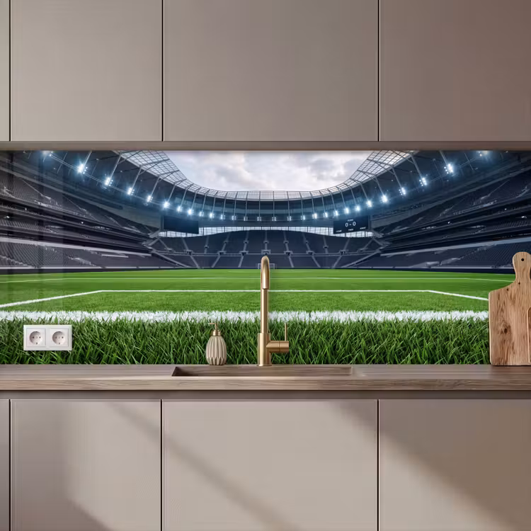 Fond de hotte - Football - Stade - Sport - Vert — 1