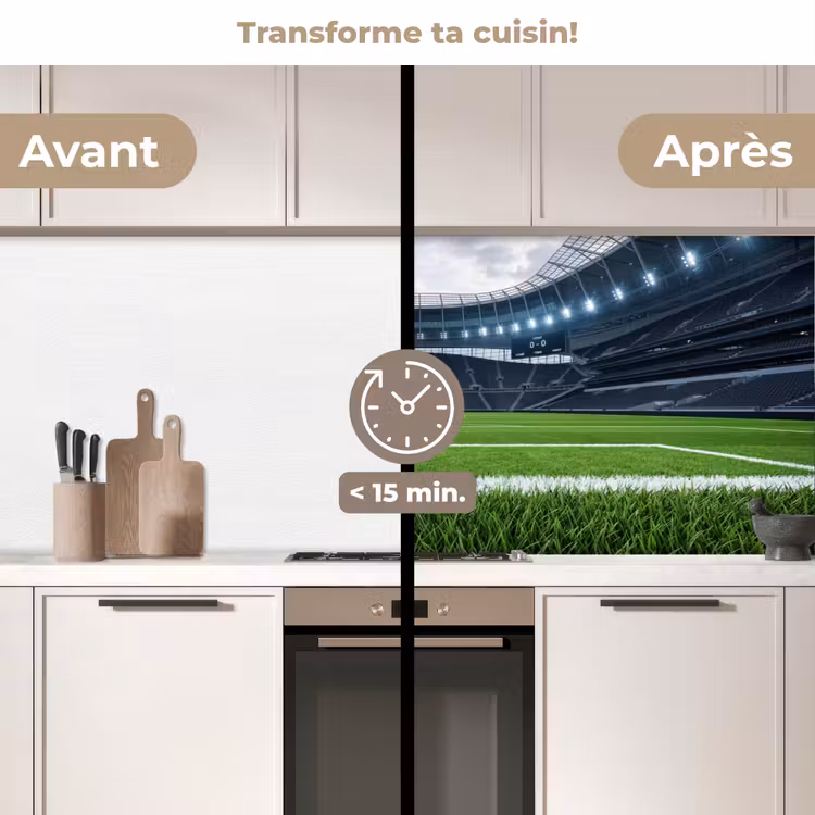 Fond de hotte - Football - Stade - Sport - Vert — 2