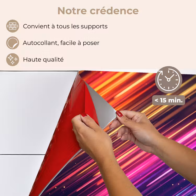 Fond de hotte - Vitesse - Cosmos - Coloré — 4