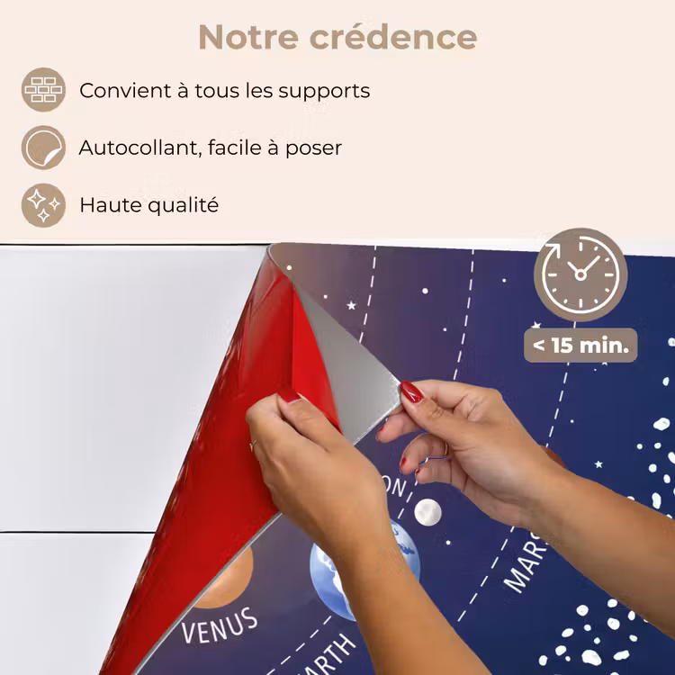 Fond de hotte - Système planétaire - Espace - Illustration — 4