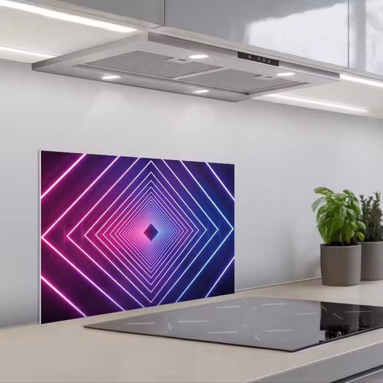 Fond de hotte - Trois dimensions - Tunnel - Espace — 1