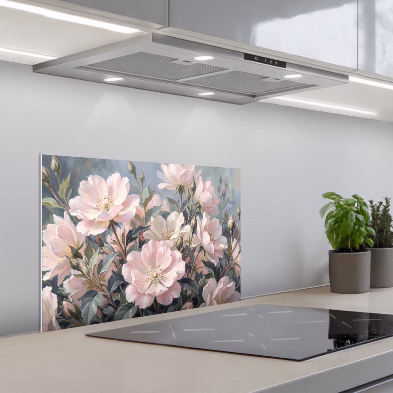 Fond de hotte - Roses - Illustration - Rose — 1