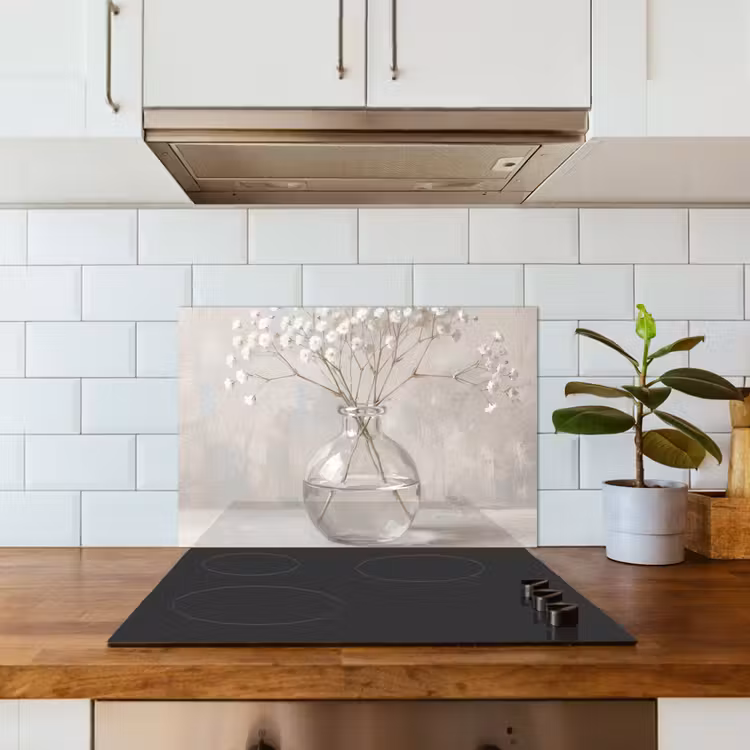 Fond de hotte - Plasterwort - Vase - Blanc — 3