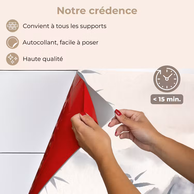 Fond de hotte - Bambou - Asie - Gris — 4