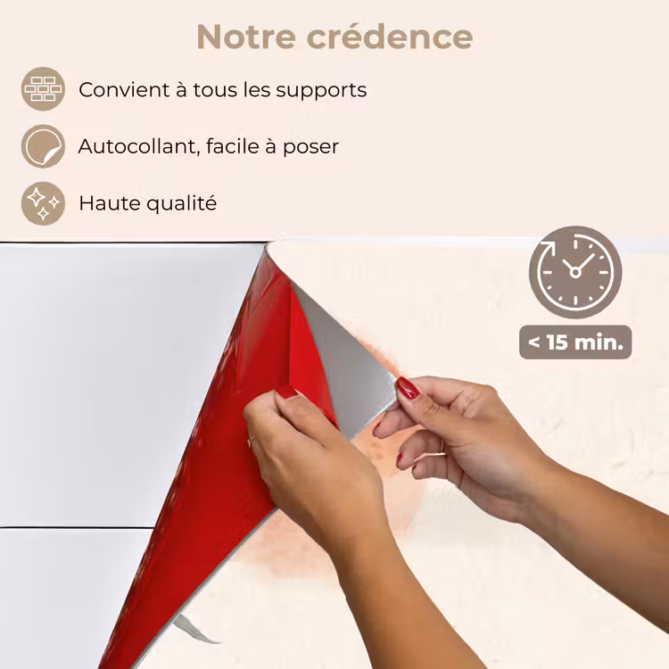 Fond de hotte - Minimaliste - Bambou - Vert — 4