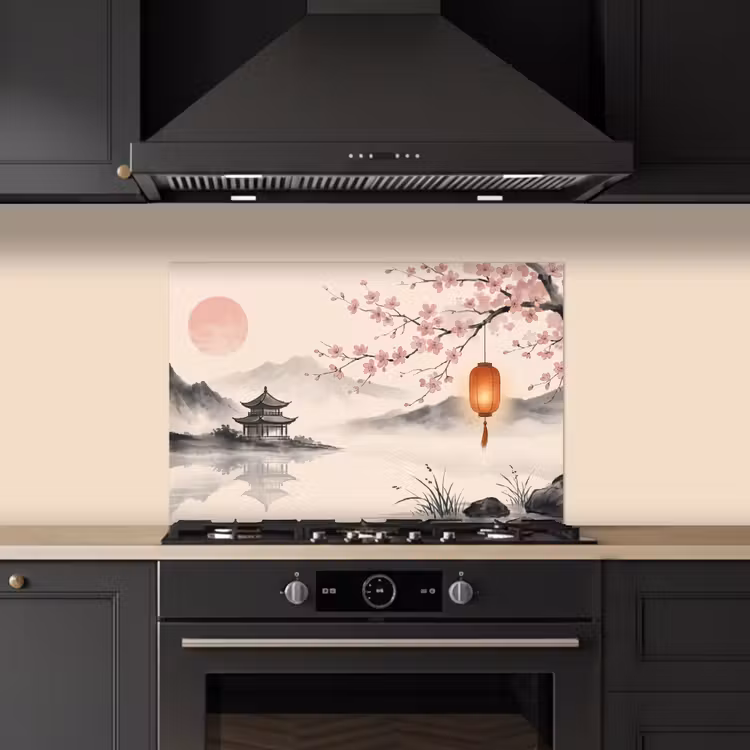 Fond de hotte - Soleil - Japonais - Traditionnel — 5