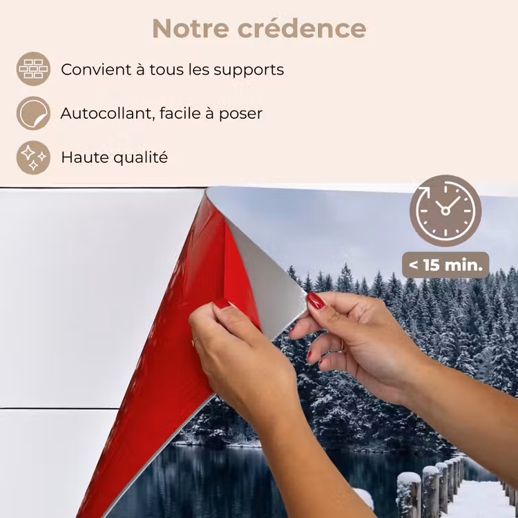 Fond de hotte - Jetée - Lac - Neige - Montagnes - Reposant — 4