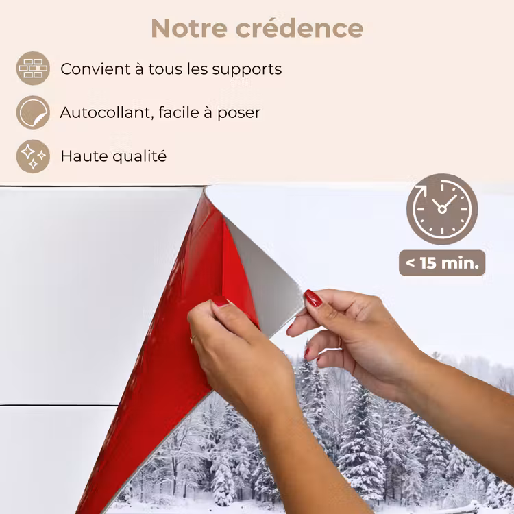 Fond de hotte - Plus - Pin - Glace - Hiver - Apaisant — 4
