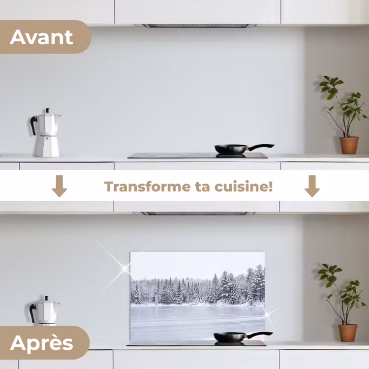 Fond de hotte - Plus - Pin - Glace - Hiver - Apaisant — 7