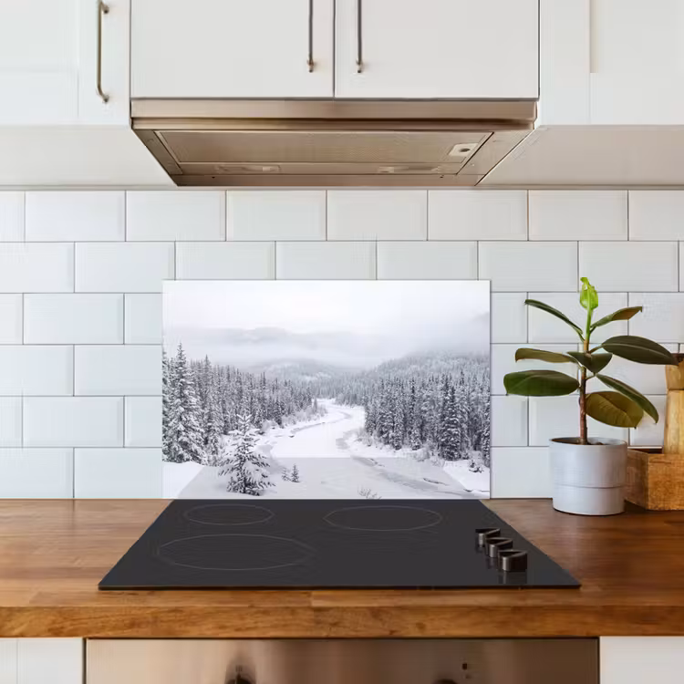Fond de hotte - Rivière - Gelée - Paysage - Hiver — 3