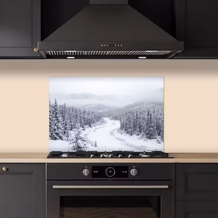 Fond de hotte - Rivière - Gelée - Paysage - Hiver — 5