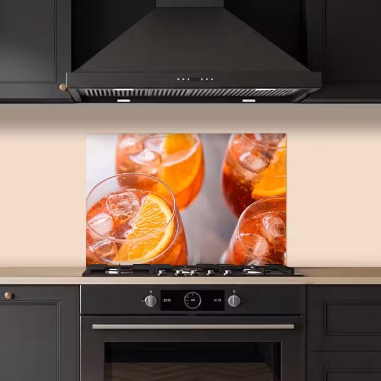 Fond de hotte - Boisson - Orange - Glace - Été - Orange — 5