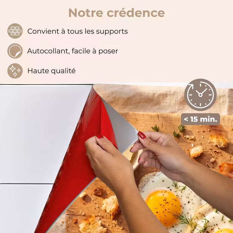 Fond de hotte - Nourriture - Petit-déjeuner - Bois - Rustique - Jaune — 4