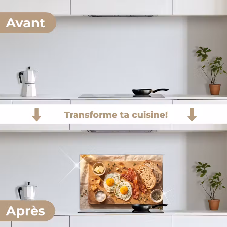 Fond de hotte - Nourriture - Petit-déjeuner - Bois - Rustique - Jaune — 7
