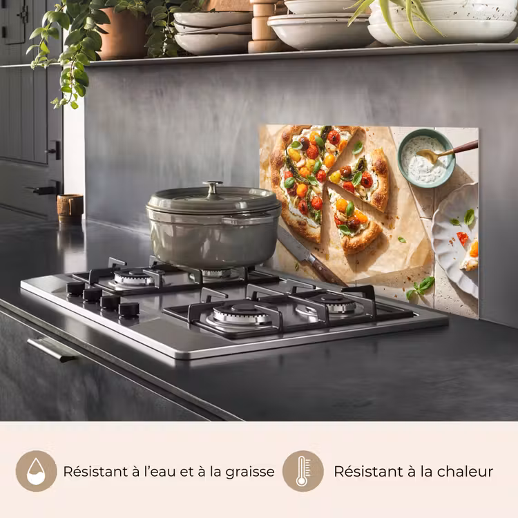 Fond de hotte - Nourriture - Tomates - Basilic - Repas - Frais — 2