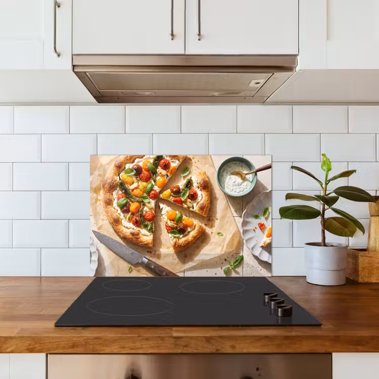 Fond de hotte - Nourriture - Tomates - Basilic - Repas - Frais — 3