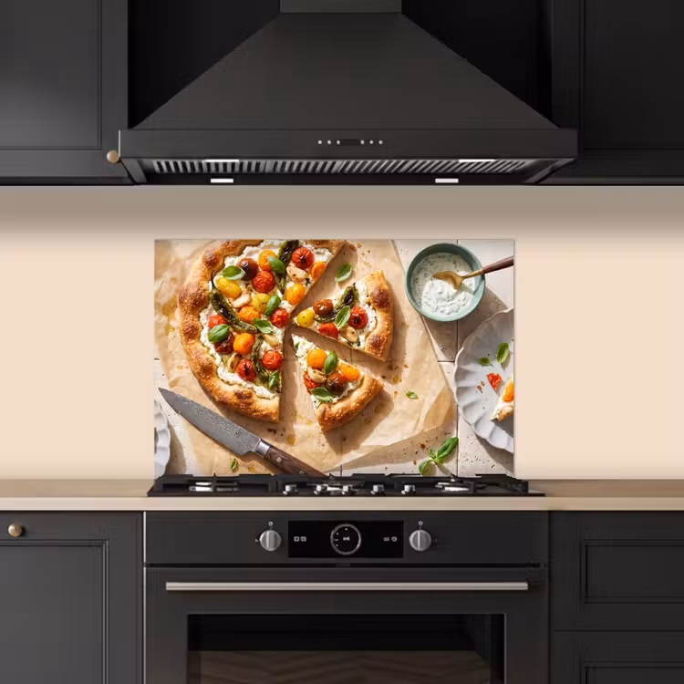 Fond de hotte - Nourriture - Tomates - Basilic - Repas - Frais — 5