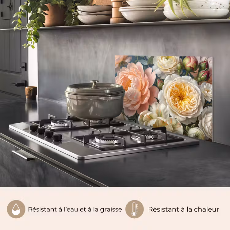 Fond de hotte - Fleurs - Bouquet - Nature - Classique - Coloré — 2