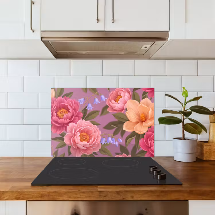 Fond de hotte - Fleurs - Motif - Illustration - Rose — 3