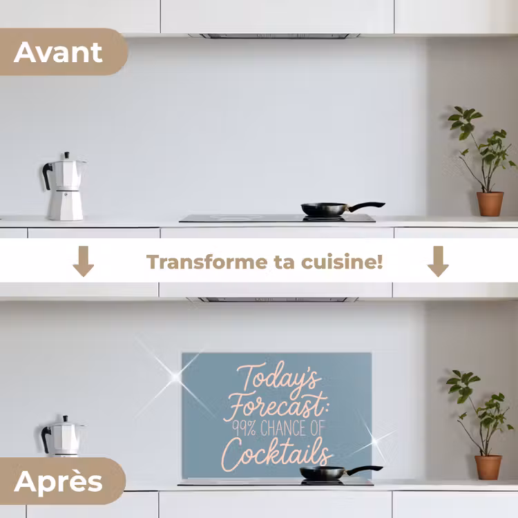 Fond de hotte - Prévisions du jour - Cocktails - Bleu — 7