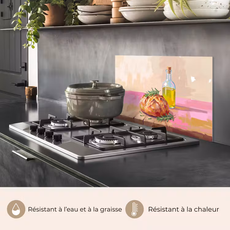 Fond de hotte - Nourriture - Pain - Huile d'olive - Abstrait - Cuisine — 2