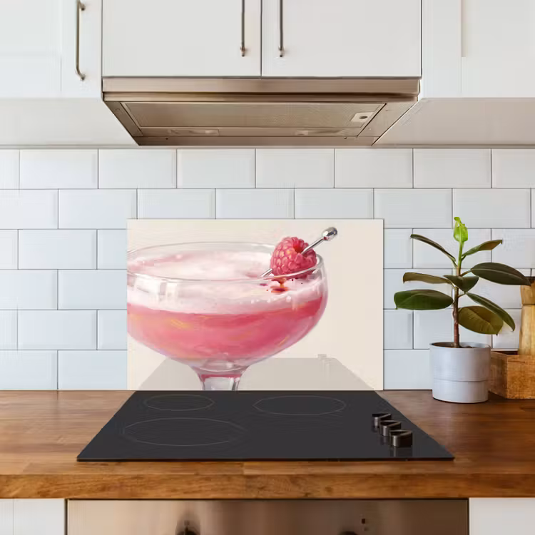 Fond de hotte - Cocktail - Framboise - Boisson - Moderne - Rose — 3