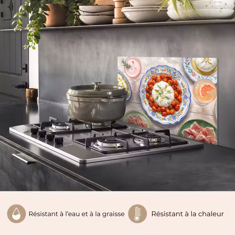 Fond de hotte - Cuisine - Table - Divers - Moderne — 2
