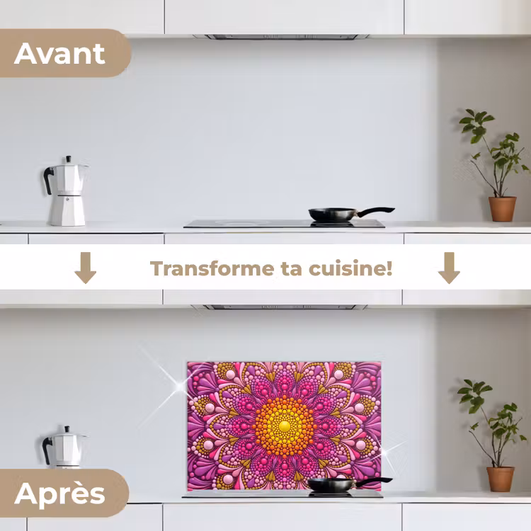Fond de hotte - Motif - Poids - Abstrait - Coloré — 7