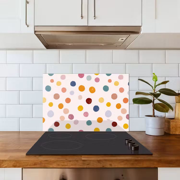 Fond de hotte - Points - Subtils - Colorés — 3