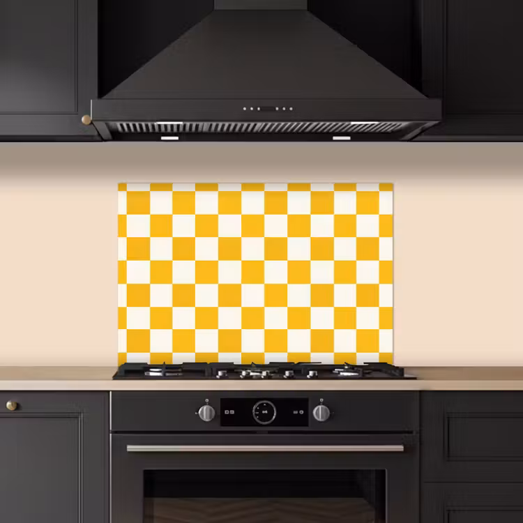 Fond de hotte - Traditionnel - Motif - Jaune — 5