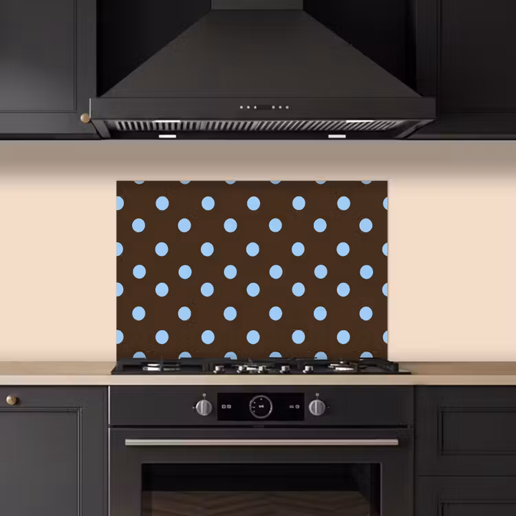 Fond de hotte - Classique - Points - Marron — 5