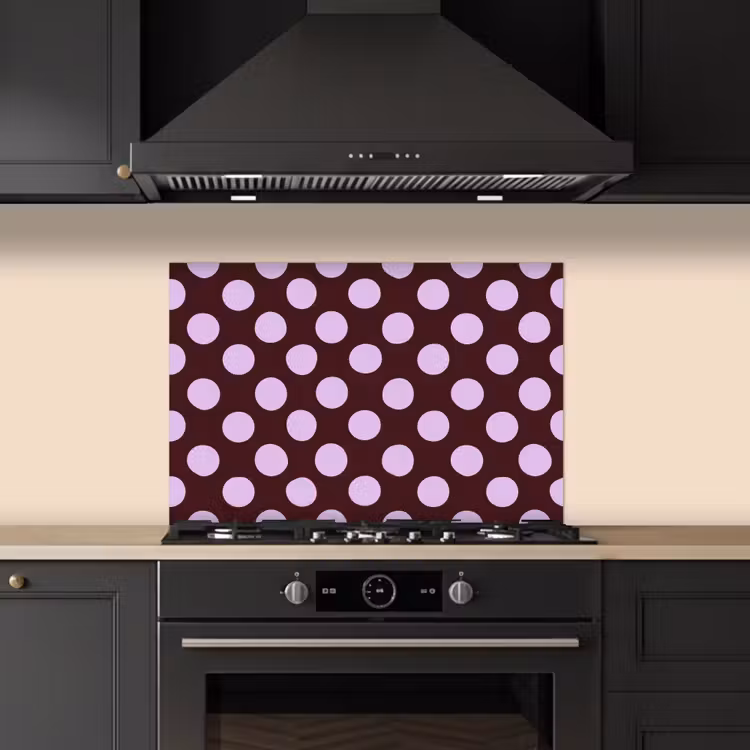 Fond de hotte - Classique - Points - Violet — 5