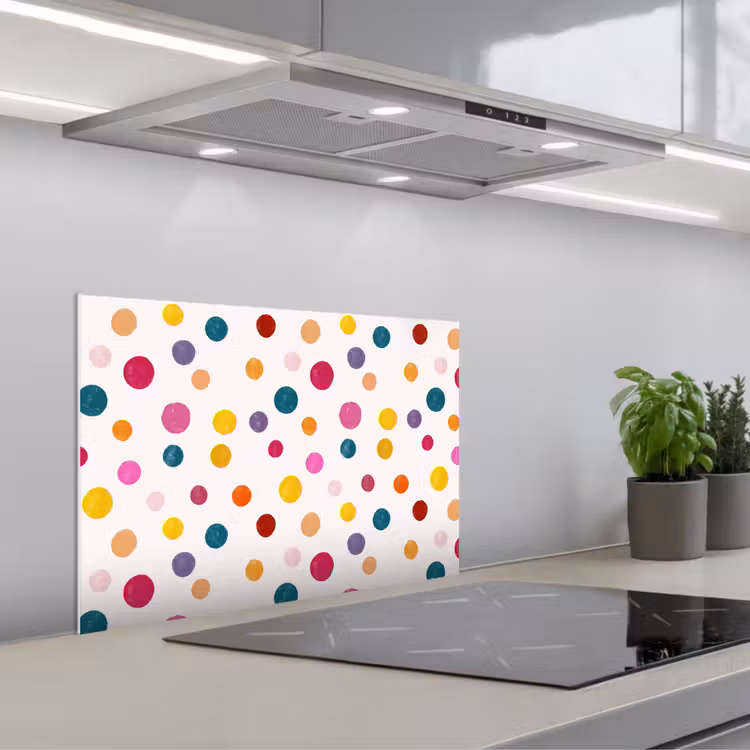 Fond de hotte - Cercles - Ludiques - Colorés — 1