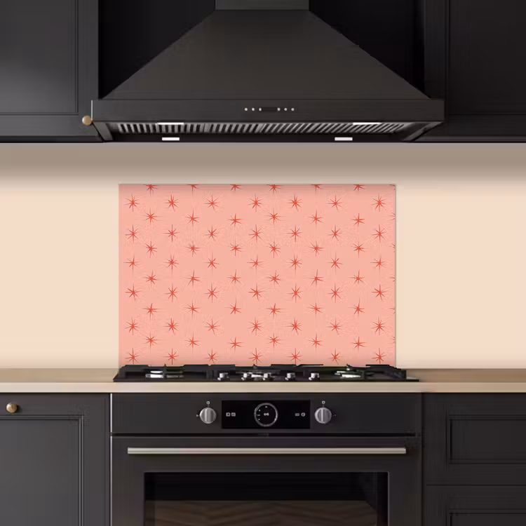 Fond de hotte - Étoiles - Motif - Orange — 5