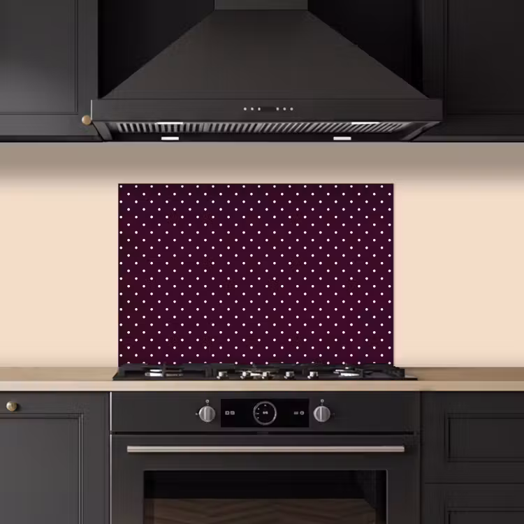 Fond de hotte - Pois - Moderne - Violet — 5