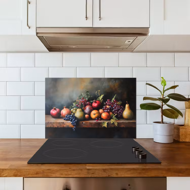 Fond de hotte - Rustique - Nature morte - Fruits — 3