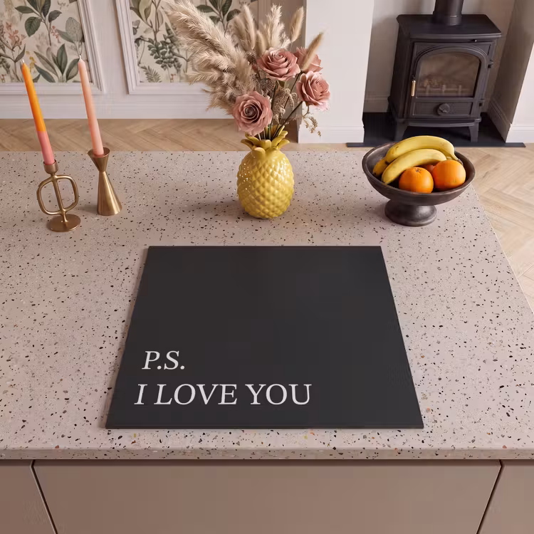 Protection plaque induction - Noir - Minimaliste - Valentin — 3