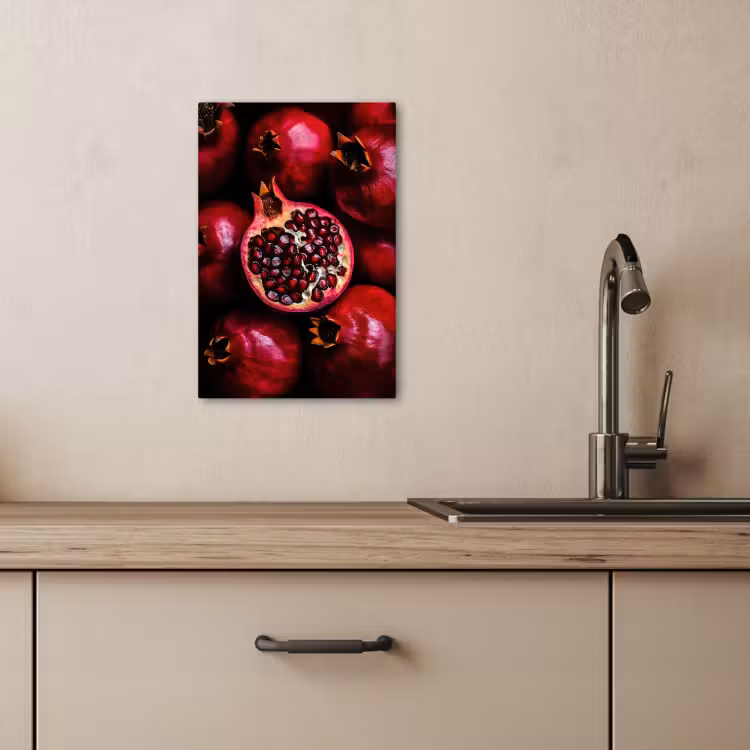 Tableau sur toile - Grenade - Rouge - Fruit — 1
