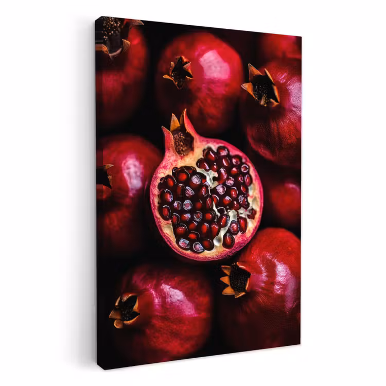 Tableau sur toile - Grenade - Rouge - Fruit — 2