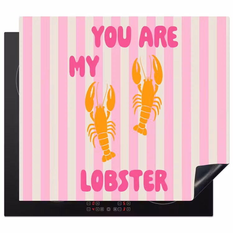 Protection plaque induction - Homard - Amour - Valentin — 1