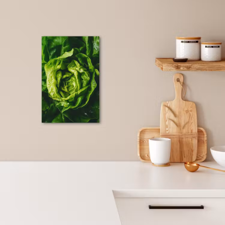 Tableau sur toile - Légumes - Laitue - Verte — 2