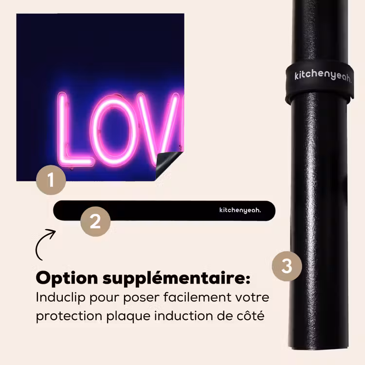 Protection plaque induction - Néon - Amour - Valentin — 8