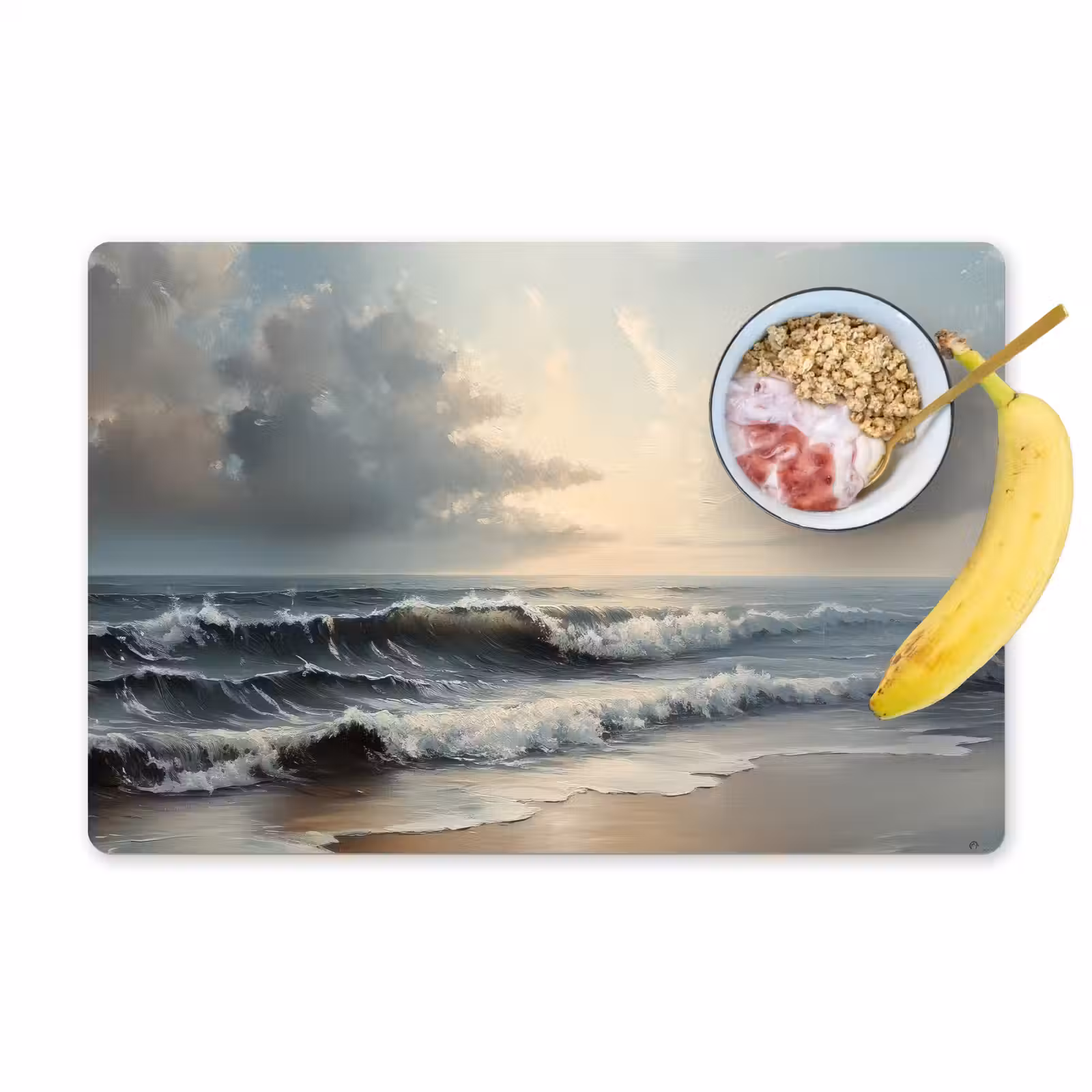 Sets de table en vinyle - Plage - Mer - Coucher de soleil — 1