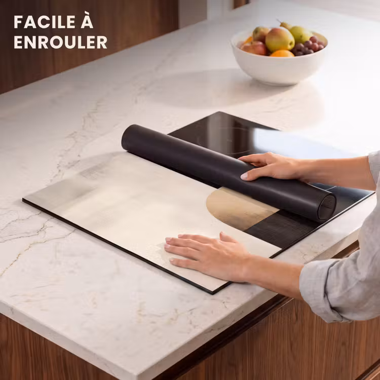 Protection plaque induction - Formes - Moderne - Noir — 6